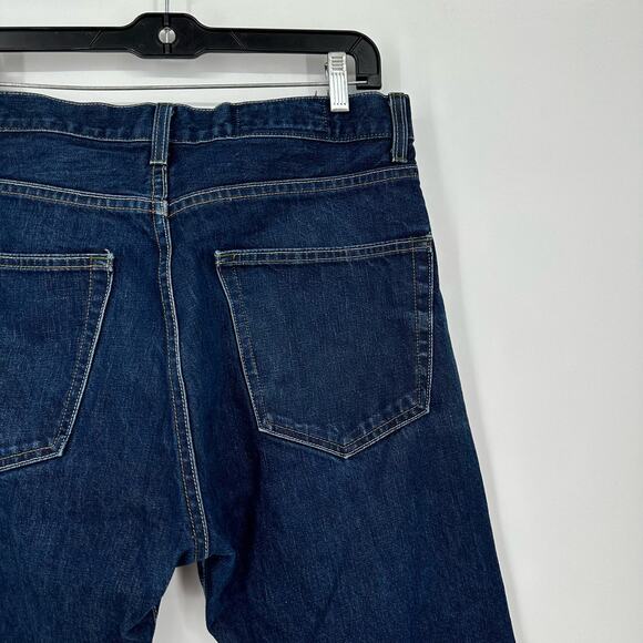 Imogene Willie Jeans Mens 33x32 Willie Straight Button Fly Selvedge Denim USA - Picture 14 of 16